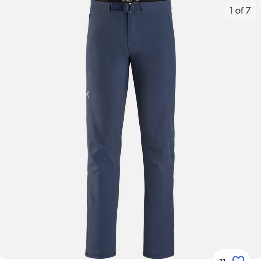 Arc'teryx Gamma Hiking Pants - Men’s Pants - Navy Blue